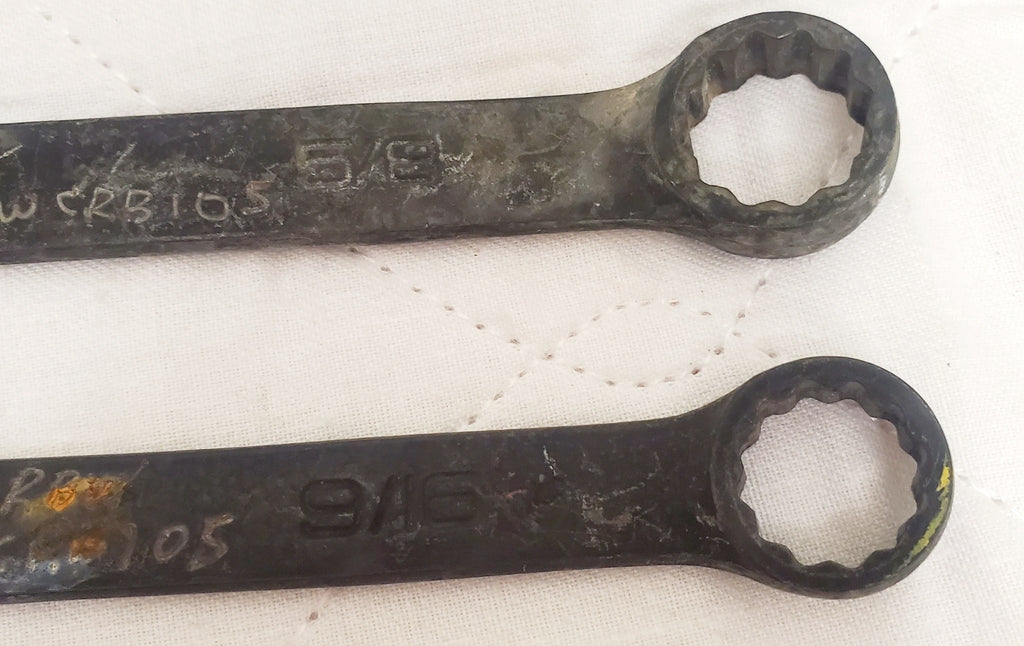 Lot of 4 Snap On Offset Combination Wrench LOT-752