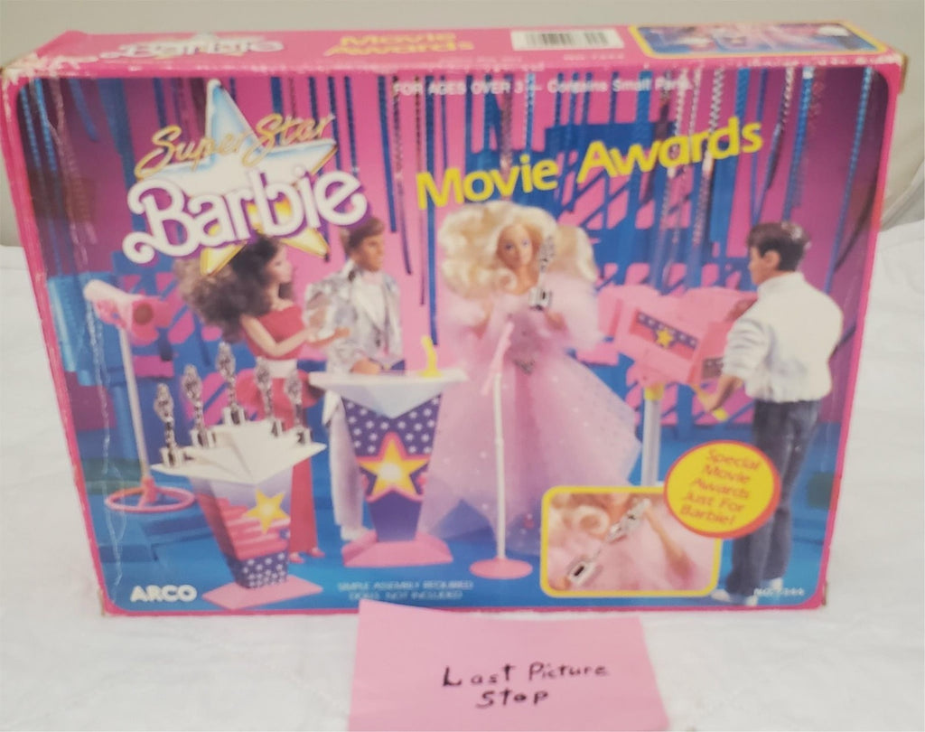 Arco 1988 Mattel Super Star Barbie Movie Awards Playset