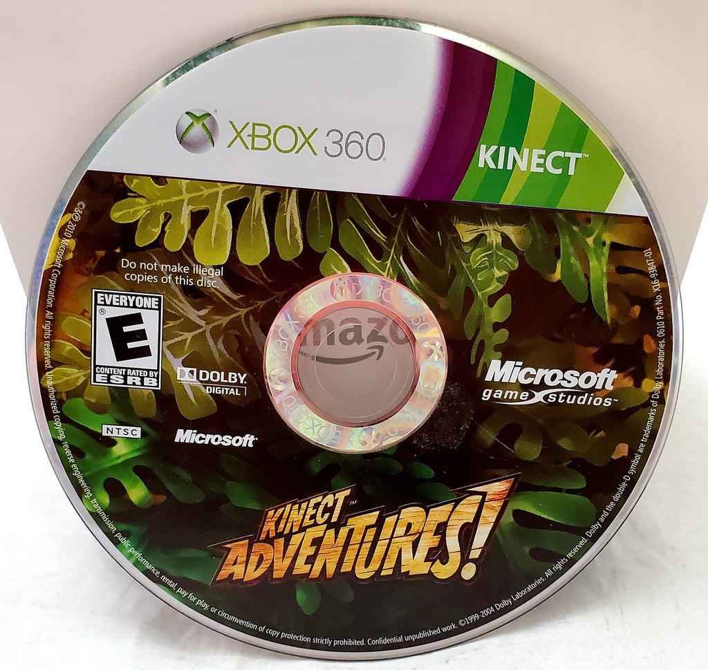 Kinect Adventures Microsoft Xbox 360 Game Disc Only