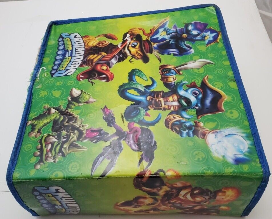 Vintage Used Skylander Swap Force Carry & Display Case