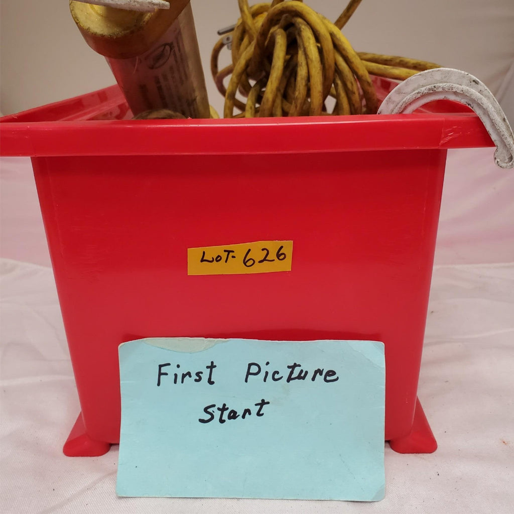 Lot of 2 Woodhead Portable 13W 120V Fluorescent Hand Lamp LOT-626