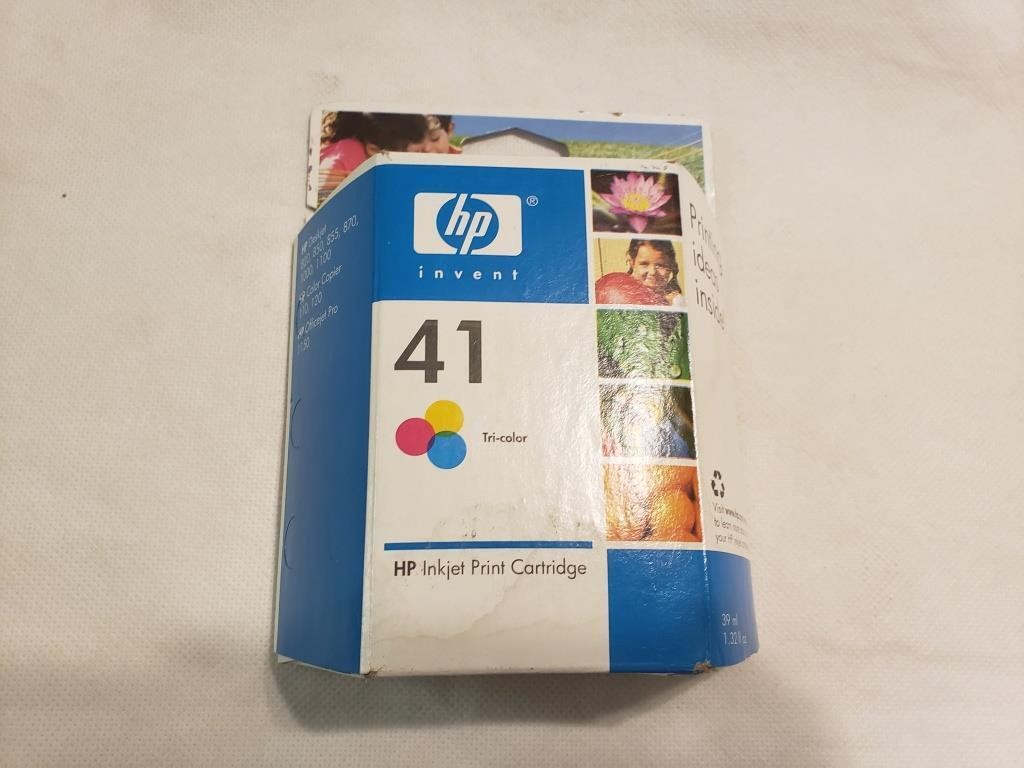 Genuine HP Tri Color 41 Inkjet Print Cartridge Brand New Sealed