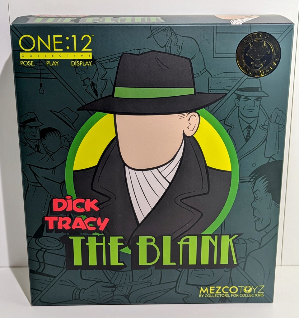 eBay Listing: Mezco One:12 Collective Dick Tracy The Blank Exclusive (NEW)