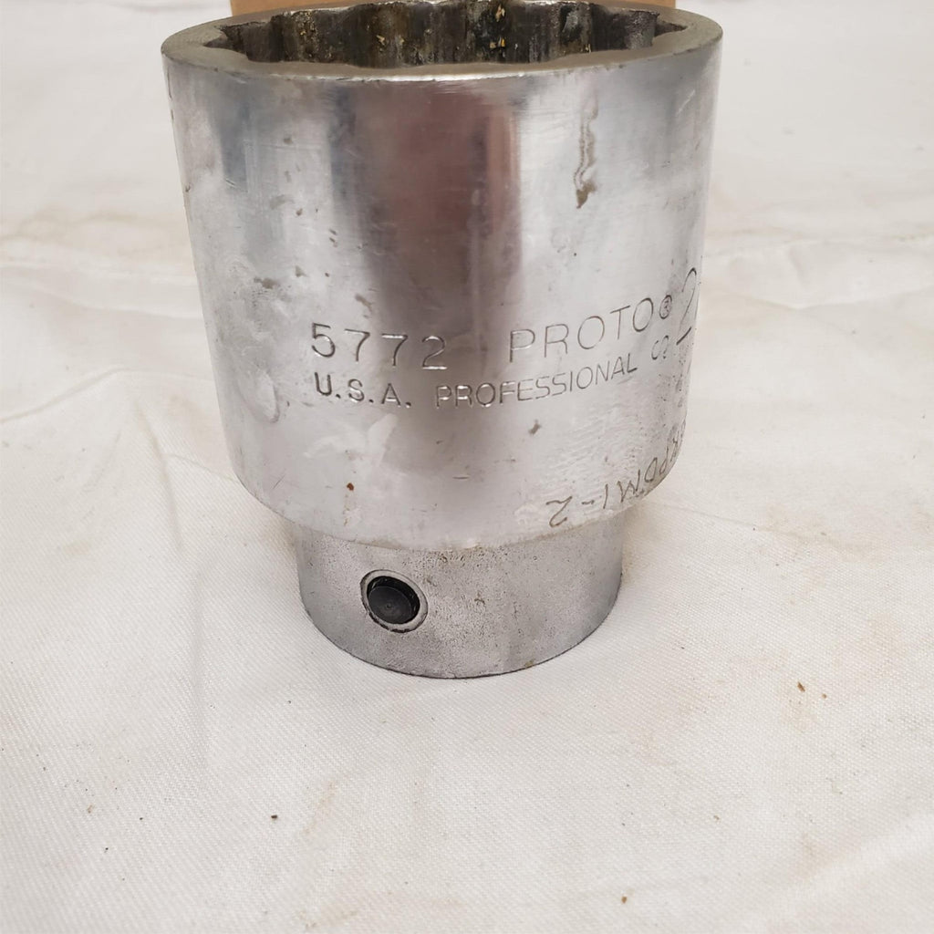 Proto 3/4" 12 Point 5772 2-1/4" Drive Socket LOT-638