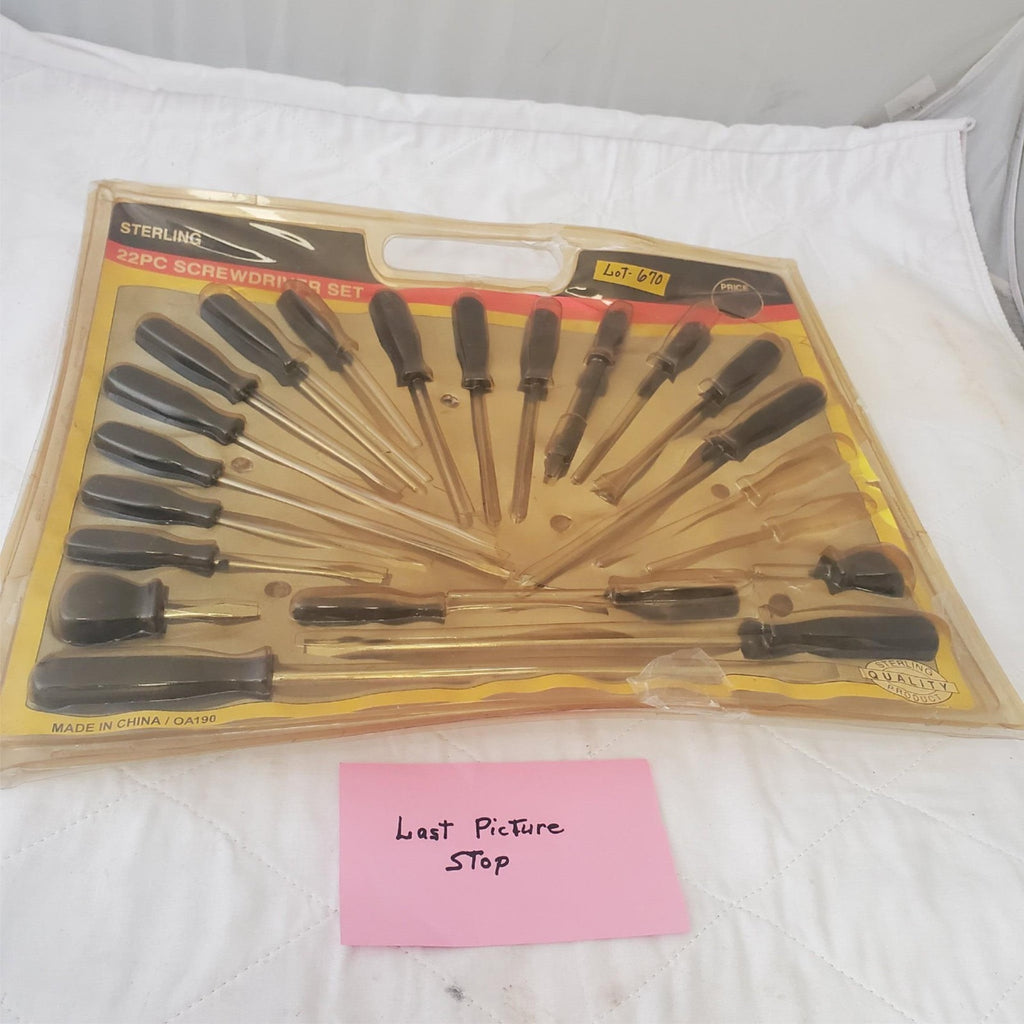 Sterling 22PC Screw Driver Set LOT-670