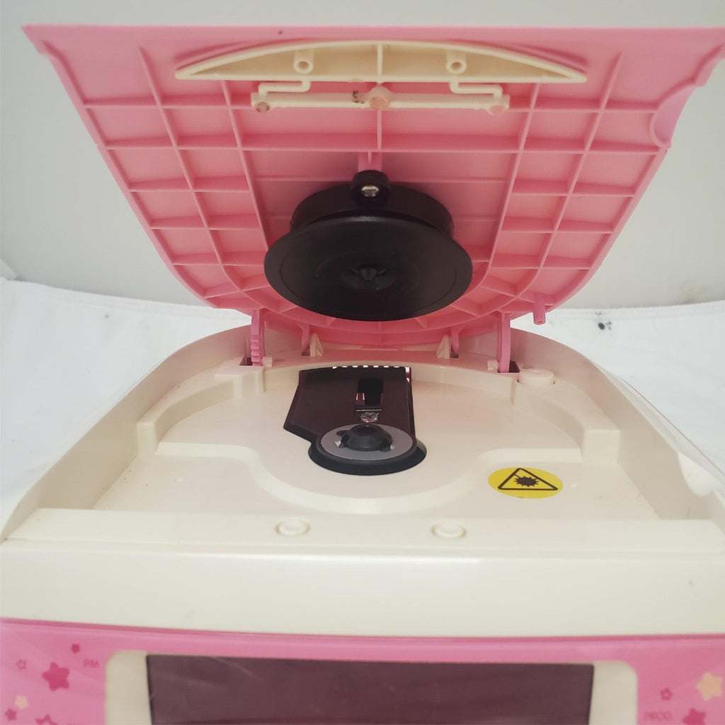 Hello Kitty KT2053 AM/FM Stereo CD Dual Alarm Clock Radio