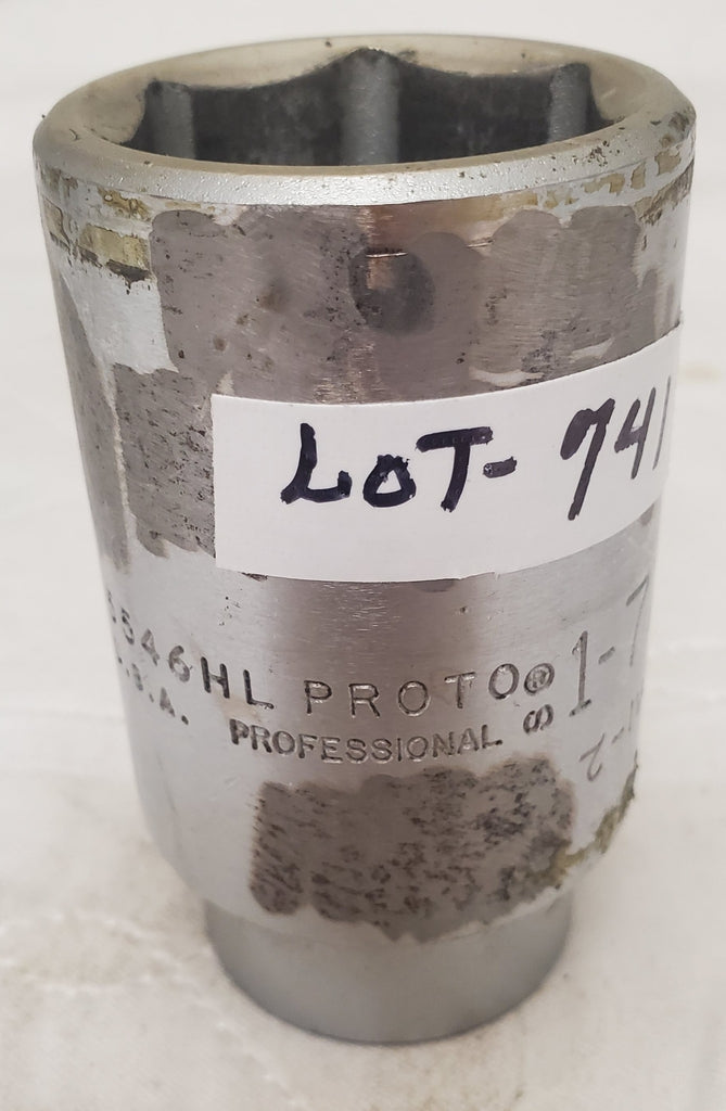 PROTO 5748HL USA  1-7/16” Heavy-Duty Socket Tool - LOT 741