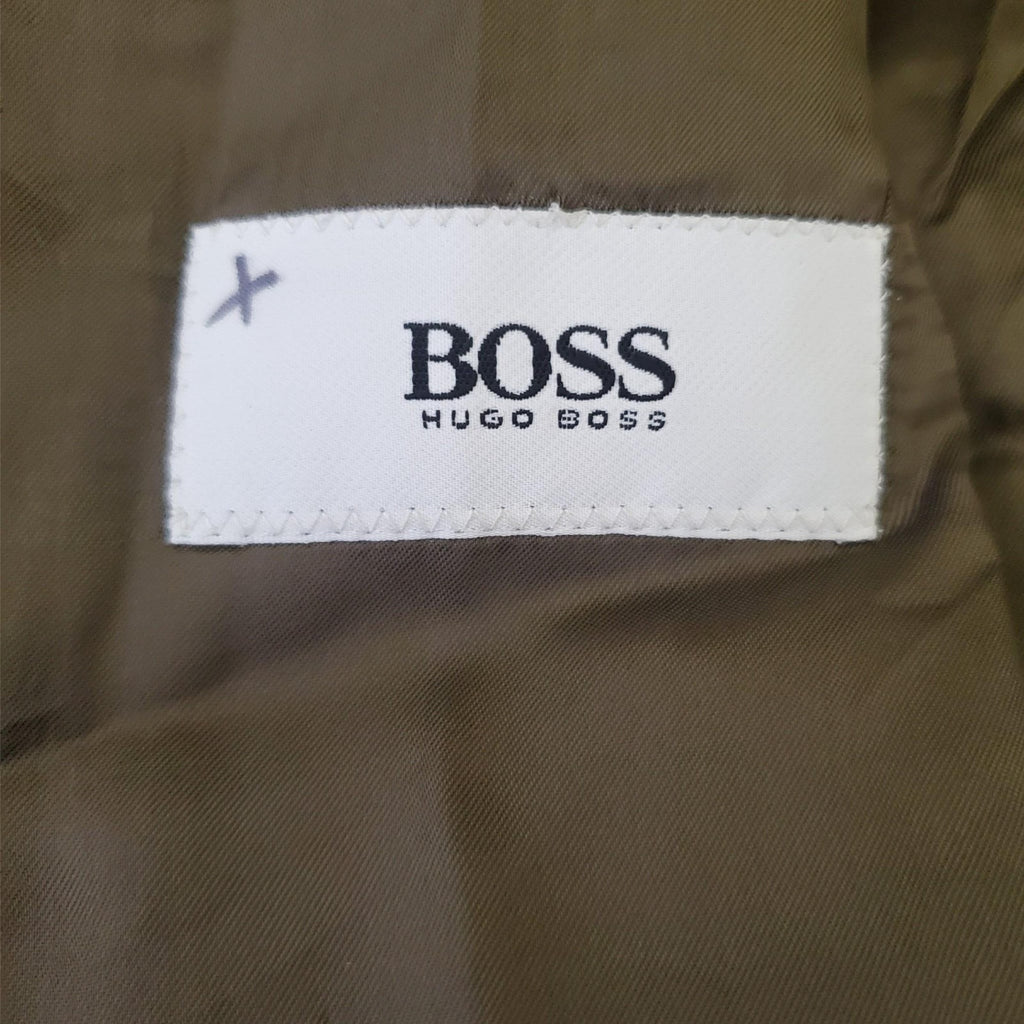 HUGO BOSS Tatlagia 100% Wool Mens Brown Blazer Suit Jacket Sport Coat 42R