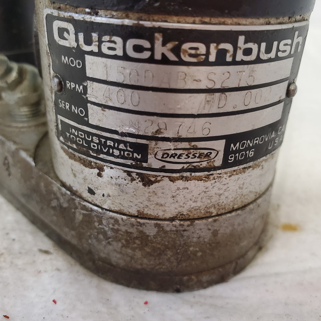 QuackenBush 15QDAB-S275 Industrial Tool Division Pneumatic Drill Chuck ,MMM-2