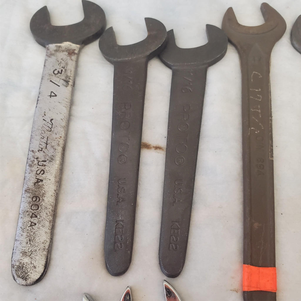Lot of 20 Assorted Various Size Wrenches Tools LOT 355