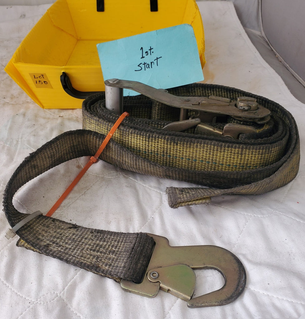 KINEDYNE Cargo Tie Down Strap w/Steel Safty Lock & Hook LOT150