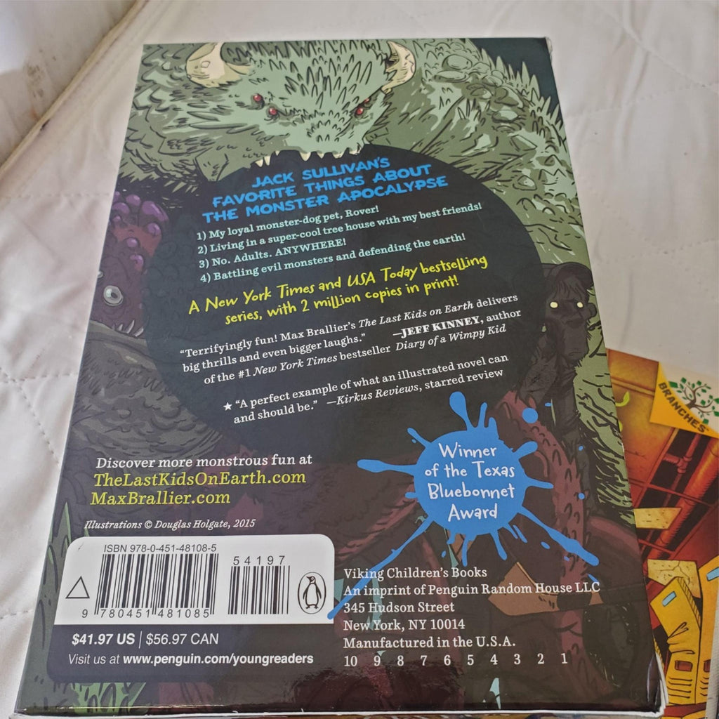 Lot of Assorted Last Kid on Earth & Eerie Elementary Series Books