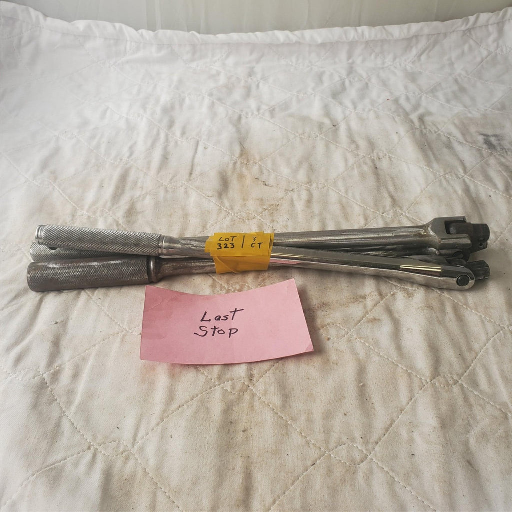 Lot of 3 Drive Flex Head Breaker Bar Extension LOT323