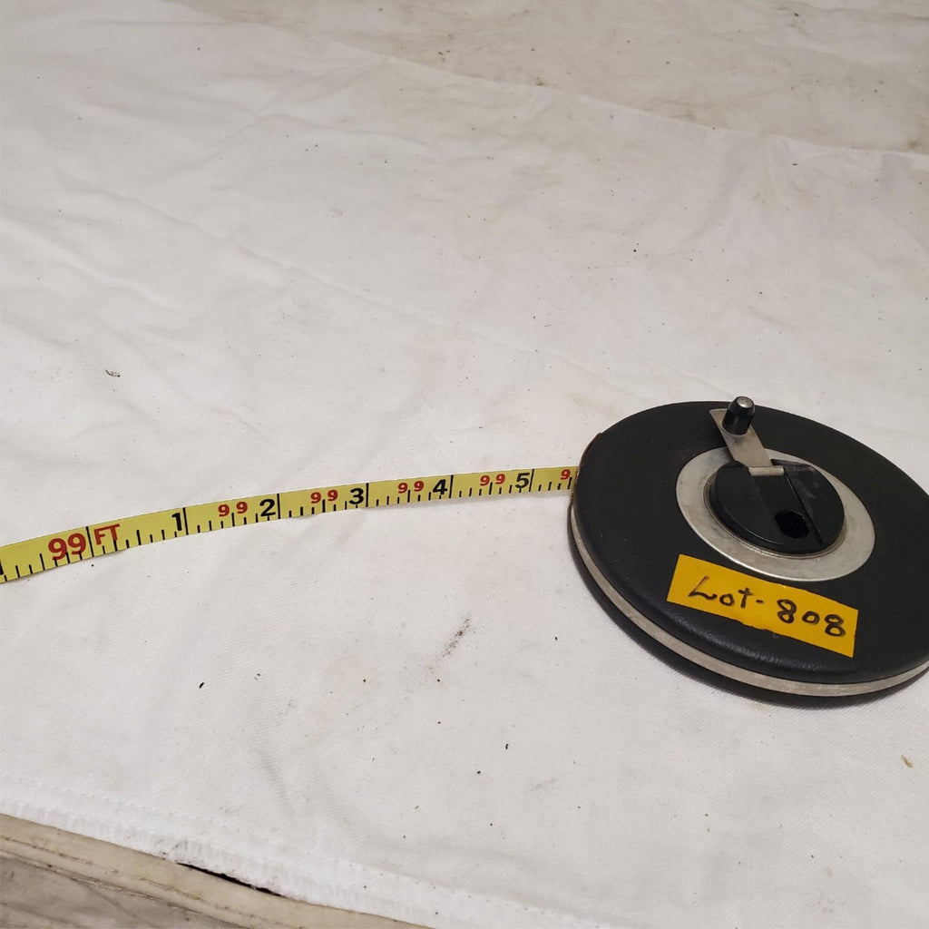 Vintage Steel Tape Retractable Tape Measure LOT-808