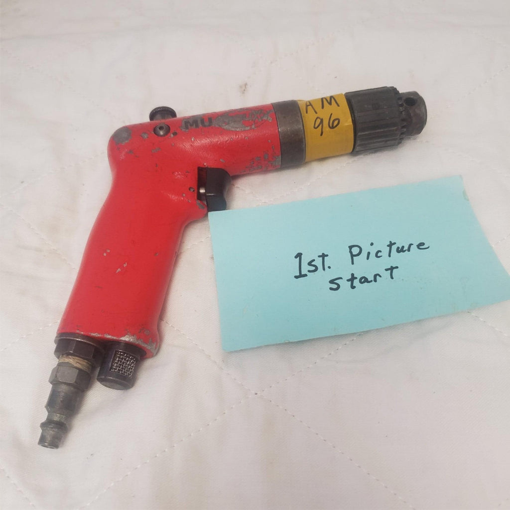 Sioux Tools Industrial Pneumatic Inline Air Drill Red AM96