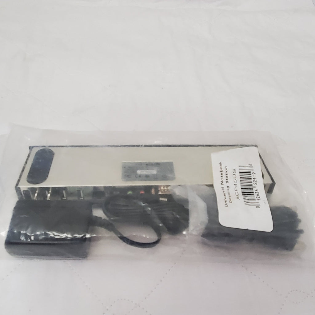 Targus ACP45US USB Standard Laptop Docking Station With Digital Audio