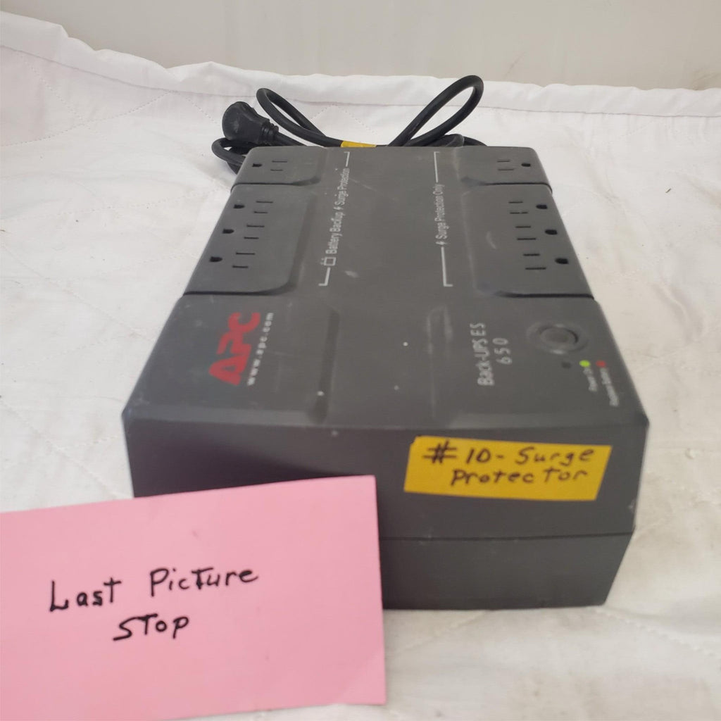 APC Back Up UPS ES 650 120V BE650R Surge Protected #10 (NO BATTERY INCLUDED)