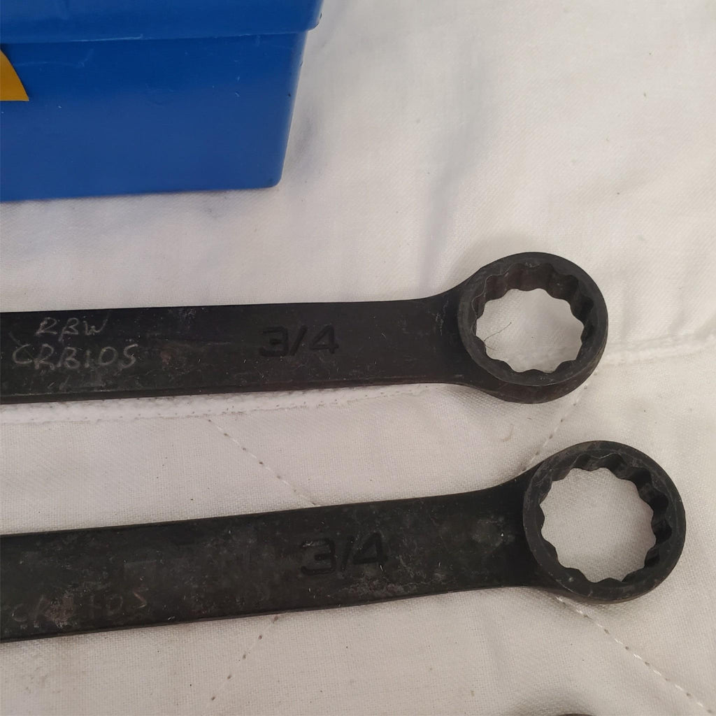 Lot of 5 Snap-On 12-Point Combination Box End Wrenches LOT-339