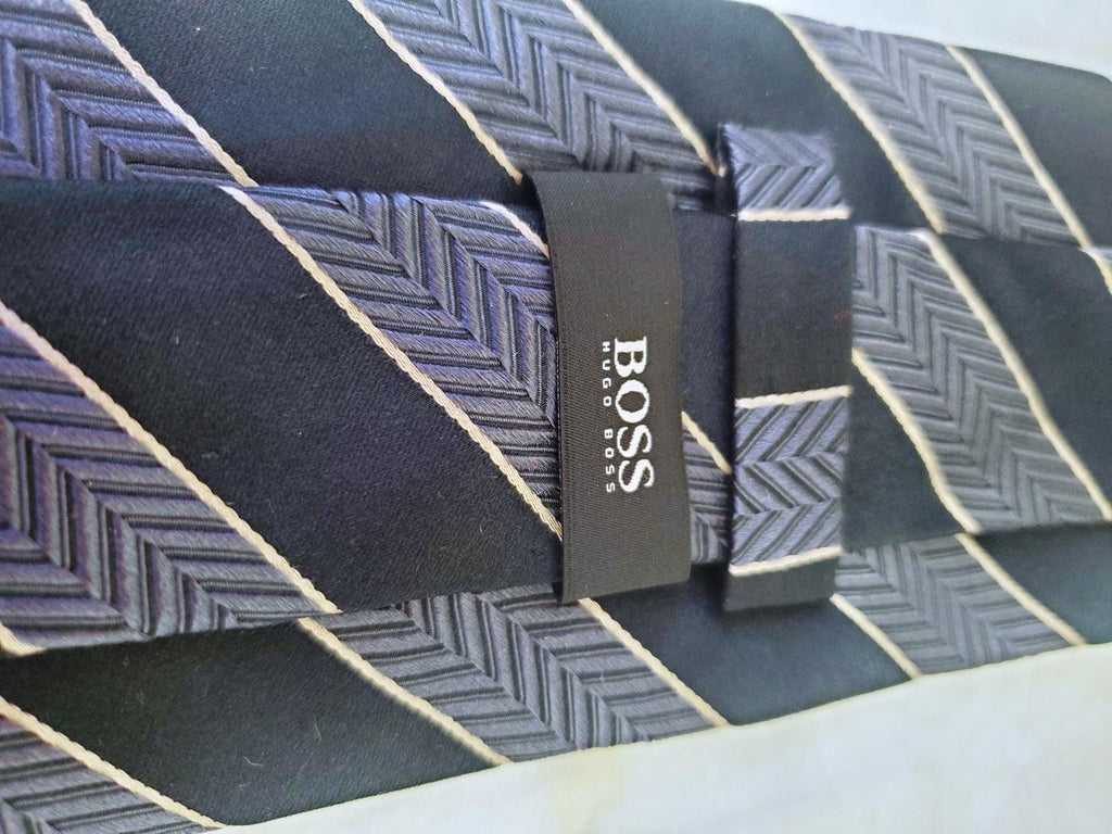 BOSS Hugo Boss 100% Silk Men's Neck Tie Dry Clean Only