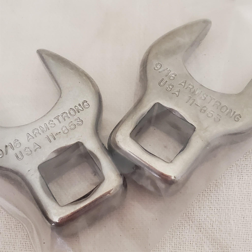 Lot of 10 Crowfoot Open End Wrenchs LOT-725