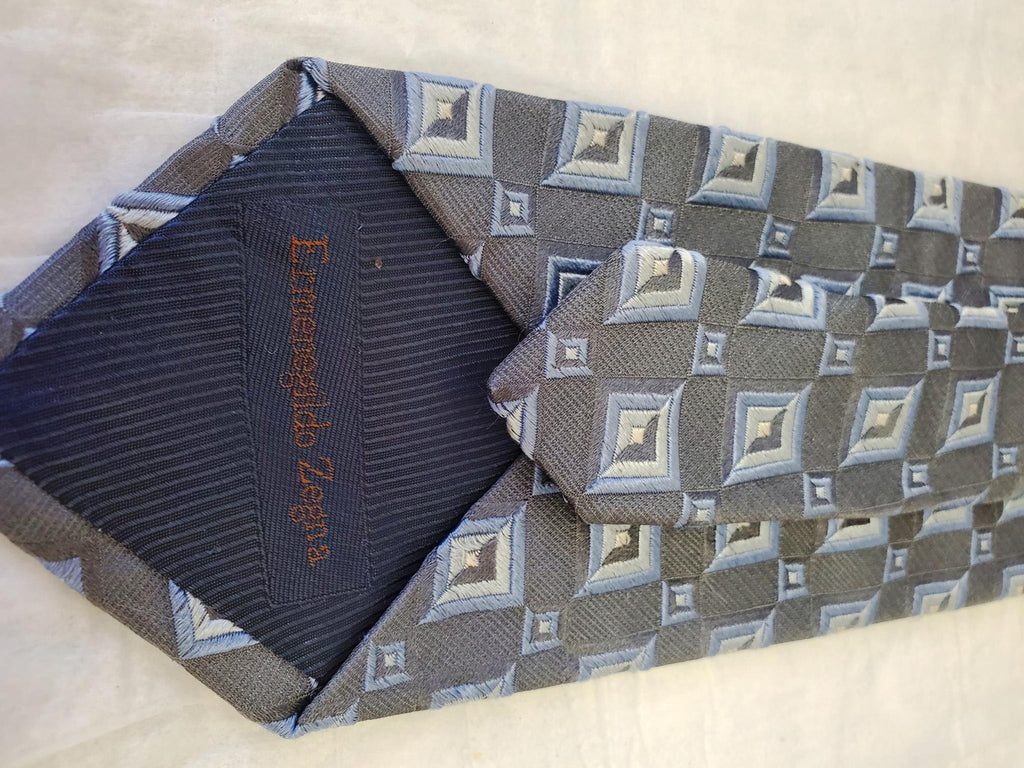 Ermenegildo Zegna 100% Silk Men's Neck Tie