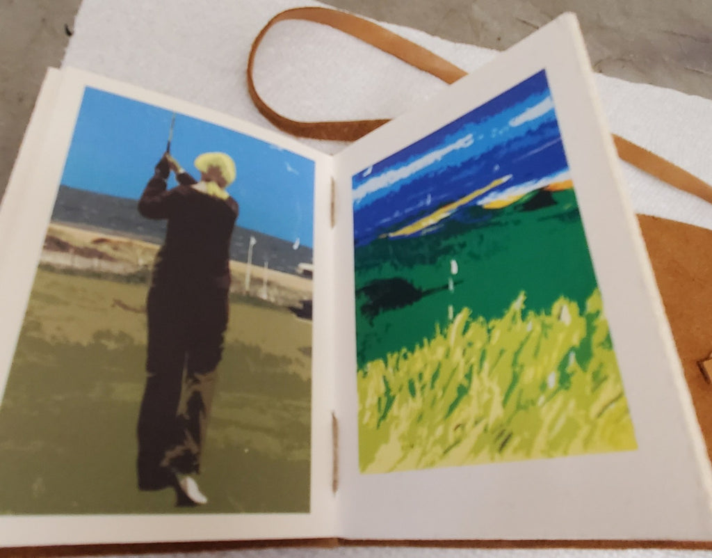 Limited edition 73 of 200 Replica of Howard Rileys Mini Sketchbook