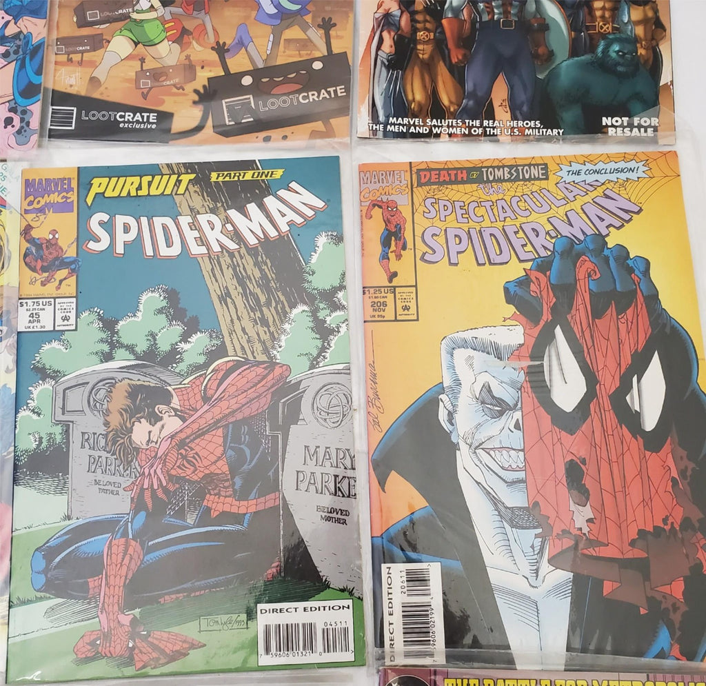 Lot of 12 Star SilverSurfer DC Marvel Superman Spiderman & Other Comic Books #10