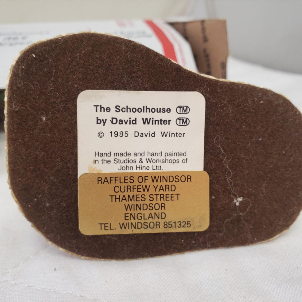 David Winter's Cottages The Schoolhouse 1985 & The Apothecary’s Shop 1985