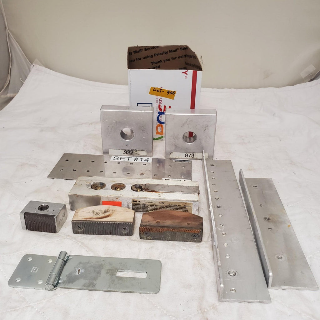 Lot of Measurement and Tooling Brackets Tools