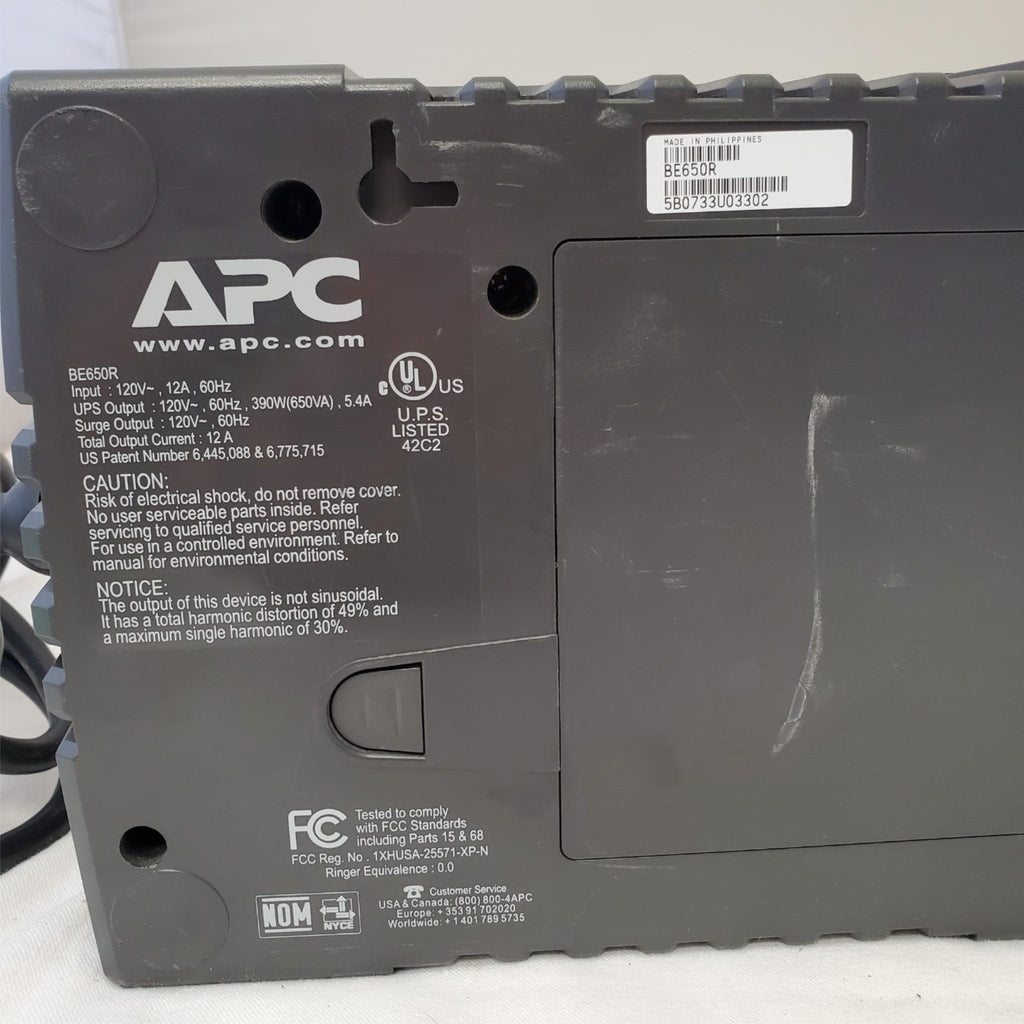 APC Back-UPS ES 650 BE650R Surge Protector NO BATTERY INCLUDED #22