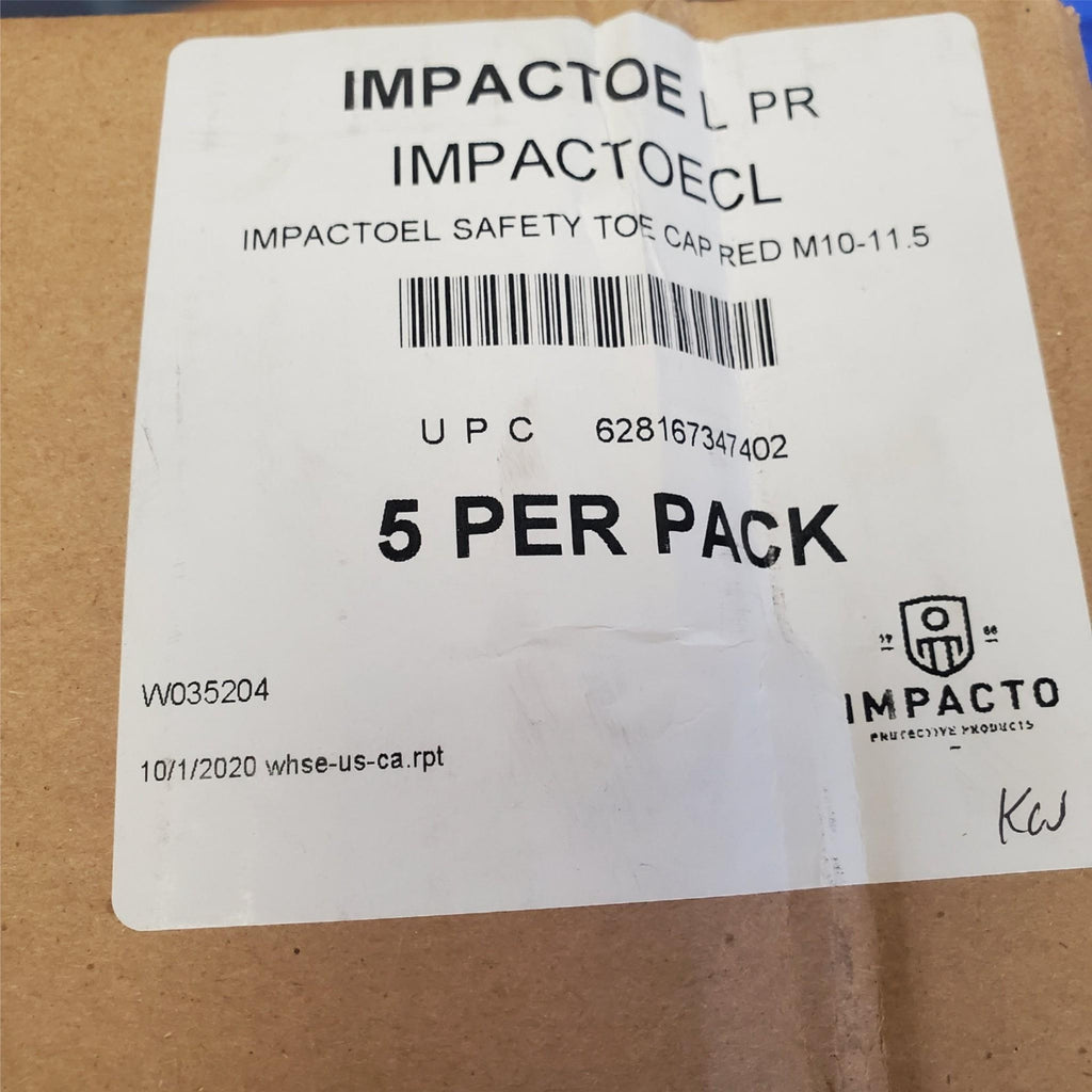 5 Pack Impacto Steel Toe Cap Overshoe M10-11.5