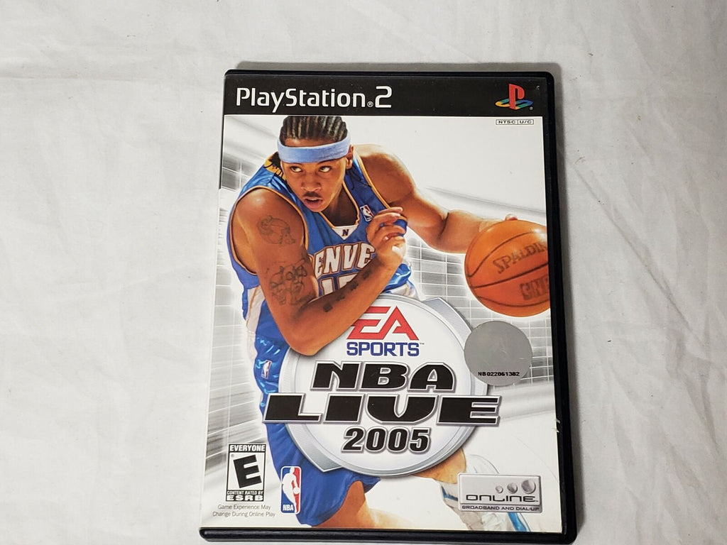 NBA Live 2005 Sony PlayStation 2 PS2 #SLUS 21058 Electronic Arts Inc