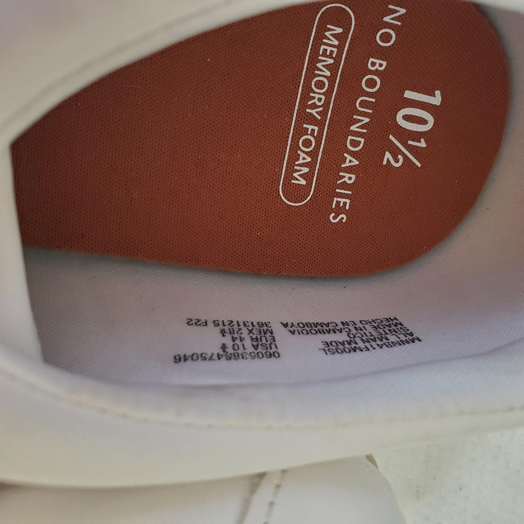 Jack and Jones PU Sneakers Mens White UK 10 EUR 44 US