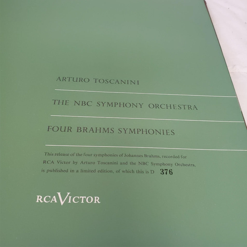 1951 Arturo Toscanini NBC Symphony Orchestra Four Brahams Symphonies