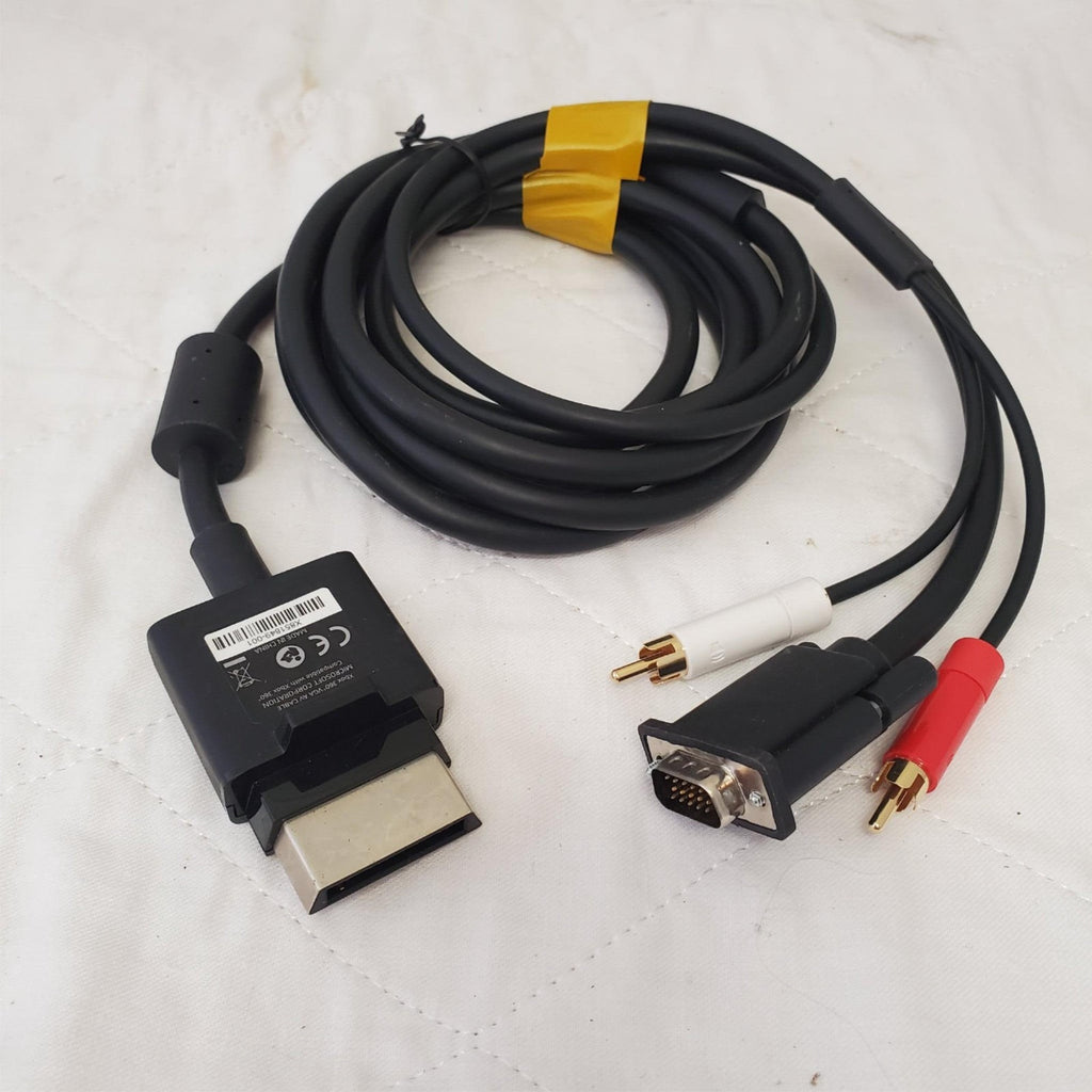 Microsoft XBOX 360 VGA HD Audio Output Cable W19