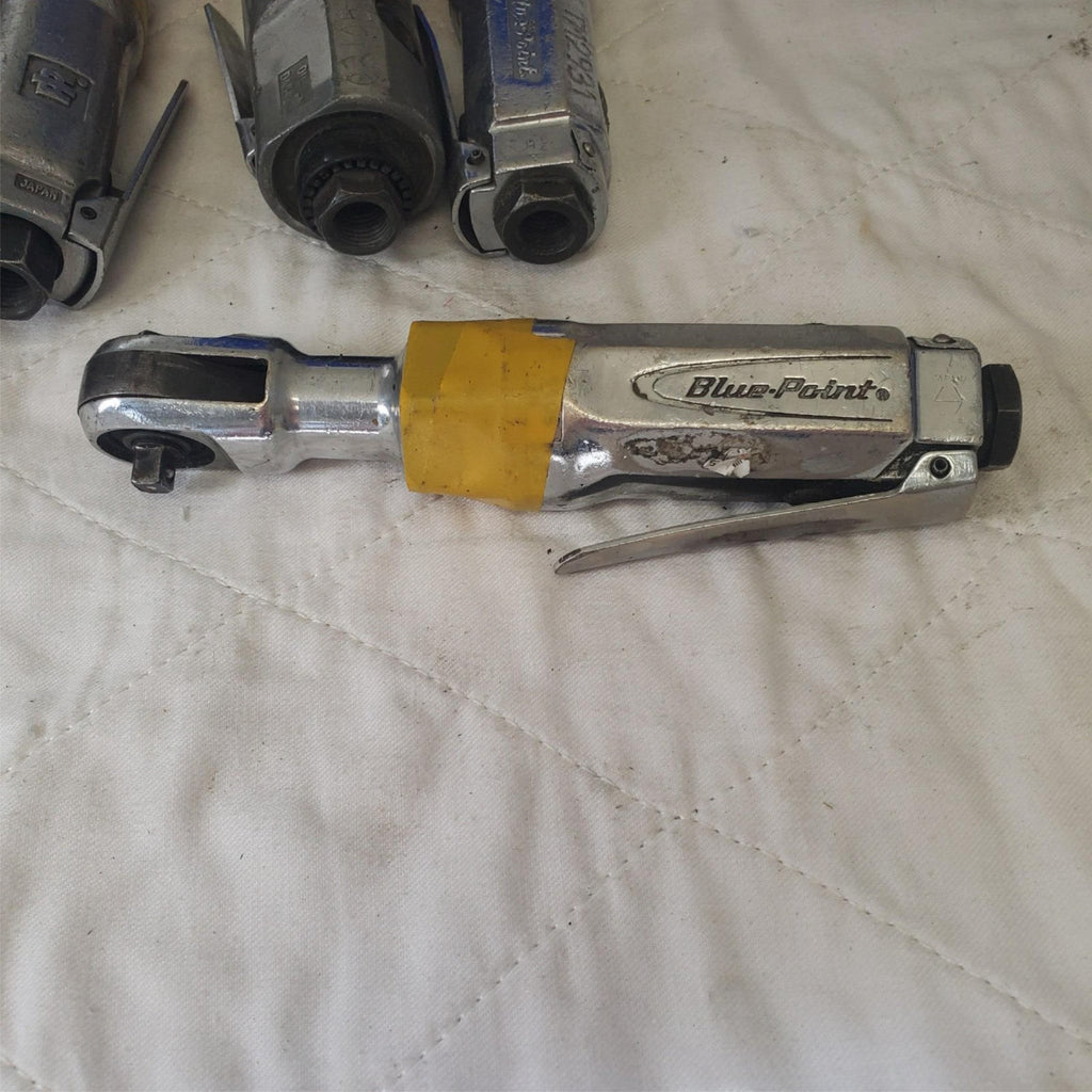 Lot of 5 Assorted Heavy Duty Pneumatic Air Ratchet Wrench Air Tool LOT-68