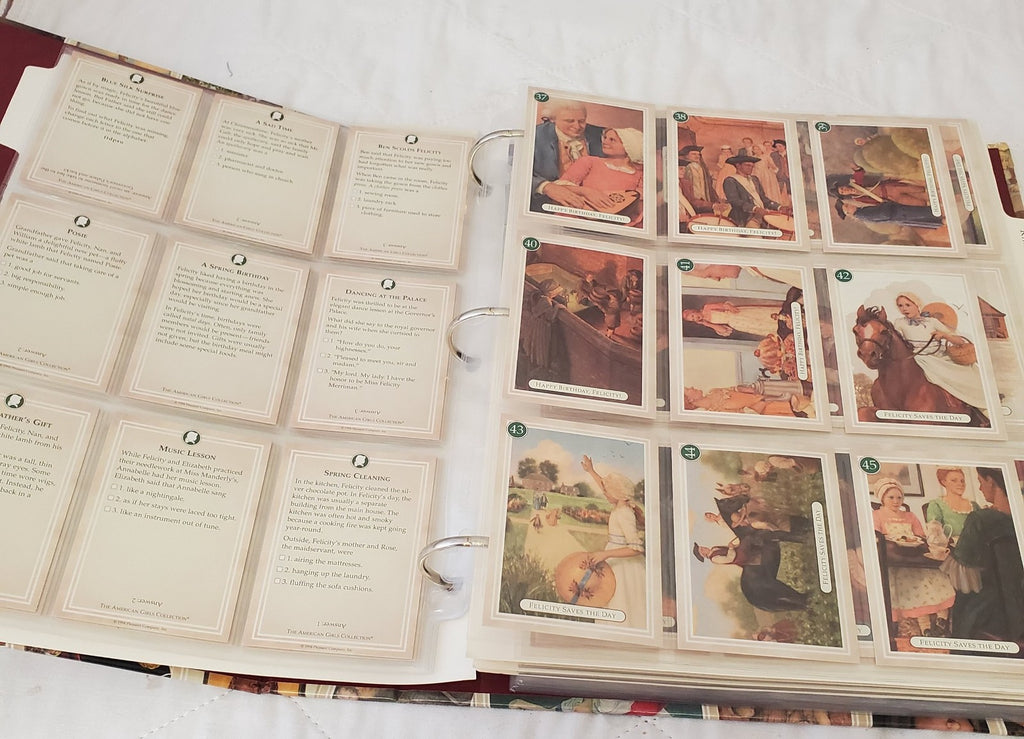 Vintage American Girls Collection Trading Album