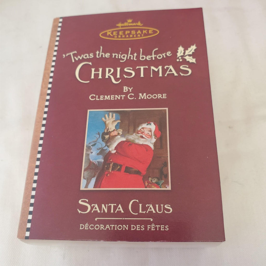 Set of 4 Hallmark Keepsake Ornament 2001 “Twas The Night Before Christmas” 