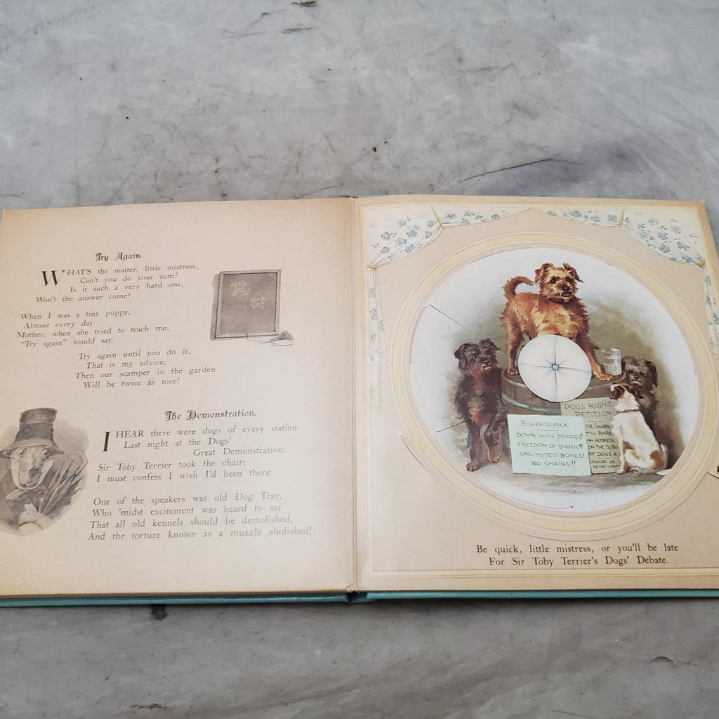 Revolving Pictures Vintage Reproduction From An Antique Book By Ernest Nister