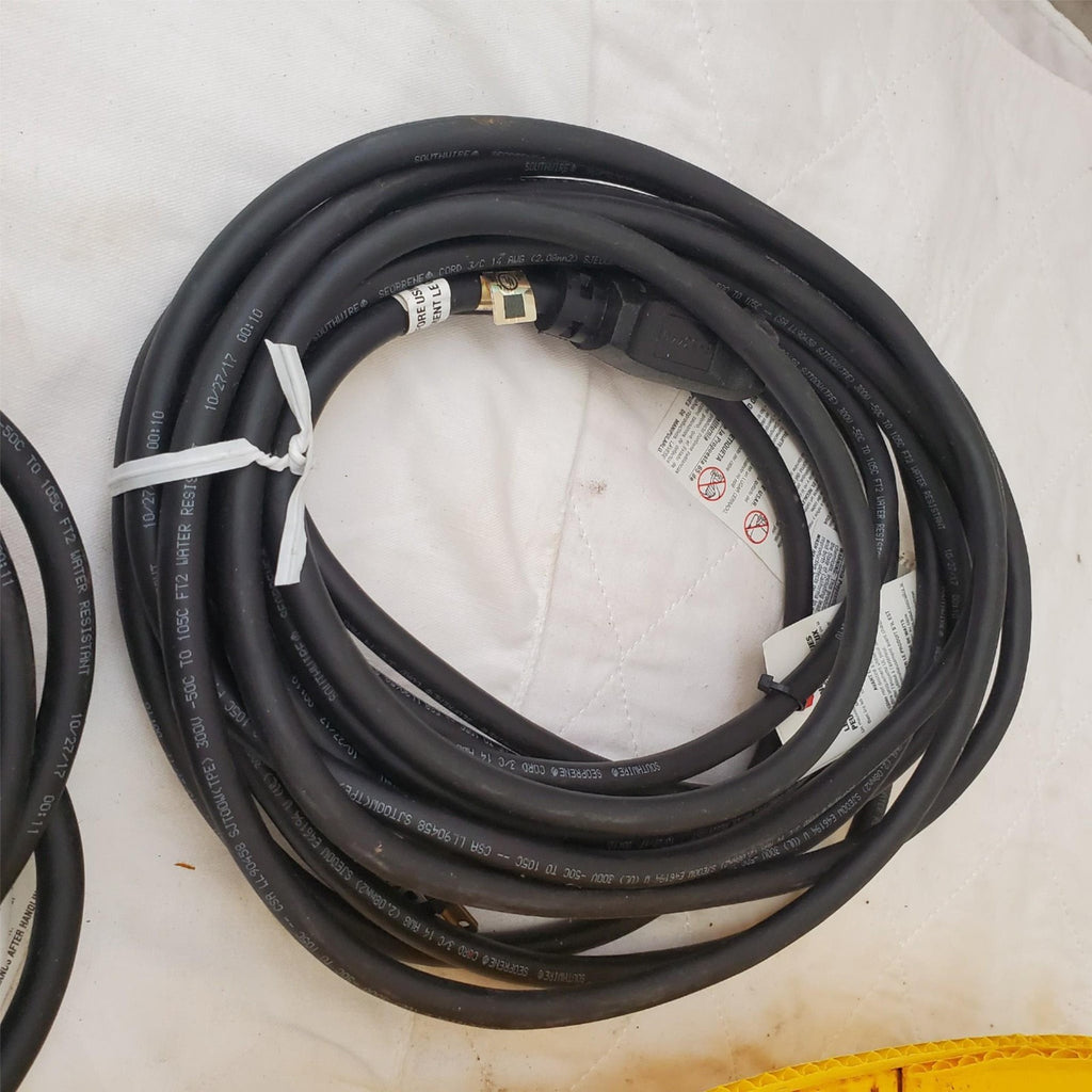 Southwire Seoprene 3C 14AWG 300V SJTOOW Water Resistant Cord LOT-229