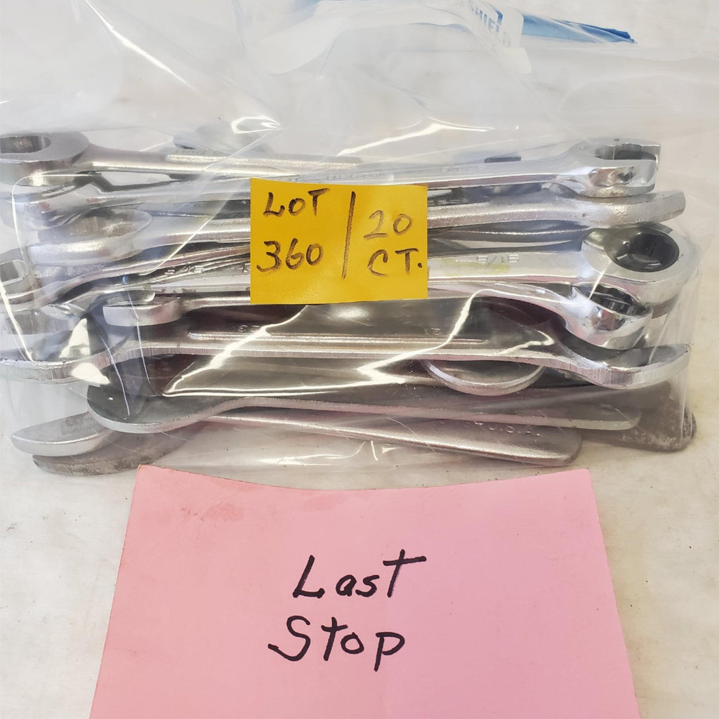 Lot of 20 Various Brand Assorted Size Wrenches Hand Tools LOT 360