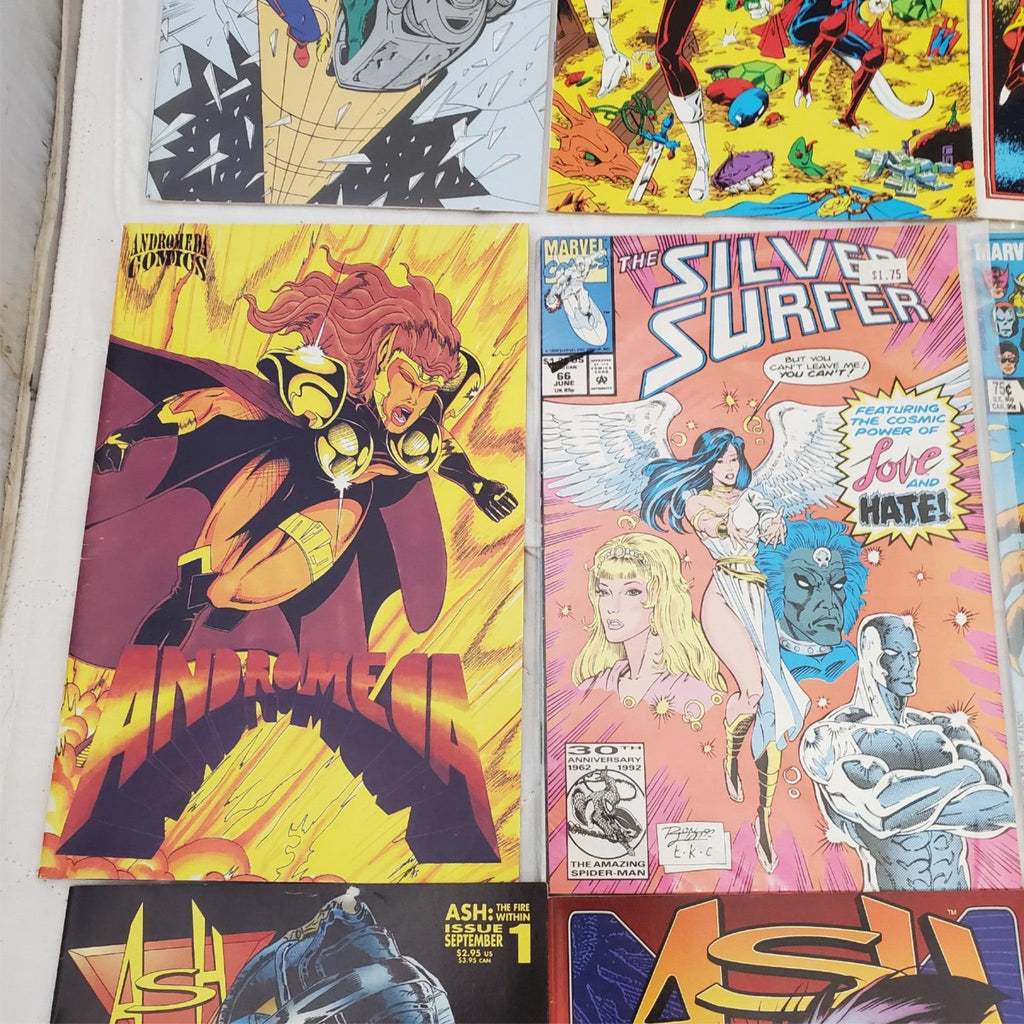 Lot of 12 Steel Mosquito Ash WildStar Marvel & Other Comic Books #12