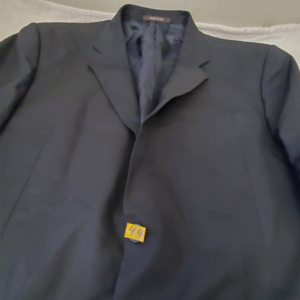 Joseph Abboud Collection Men's Navy Blue Blazer Suit Jacket Sport Coat 44R