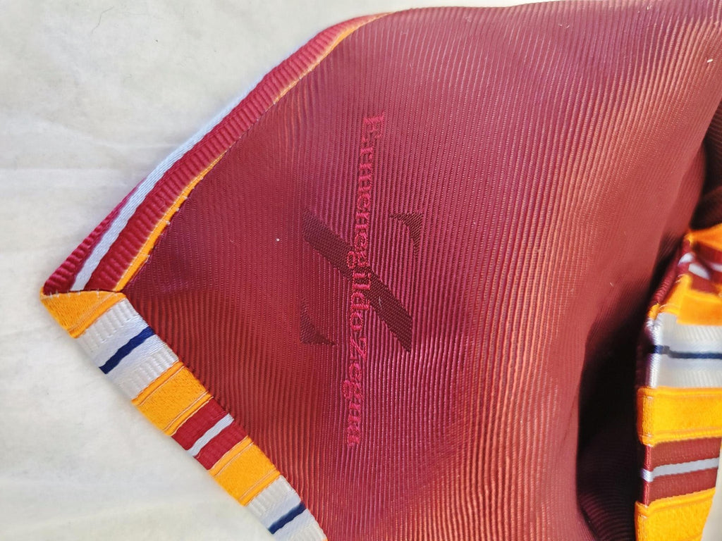 Ermenegildo Zegna Men's Neck Tie Made in Italy Dry Clean Only