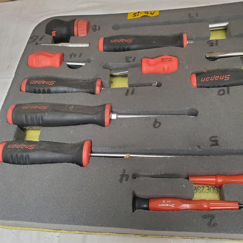 Lot of 20 Snap-on Screwdriver Set CFT-BAG-007 AB-15