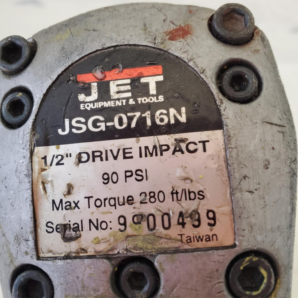 Jet JSG-0716N Equipment Tools Pneumatic Heavy Duty Impact Wrench Air Tool JJJ-6
