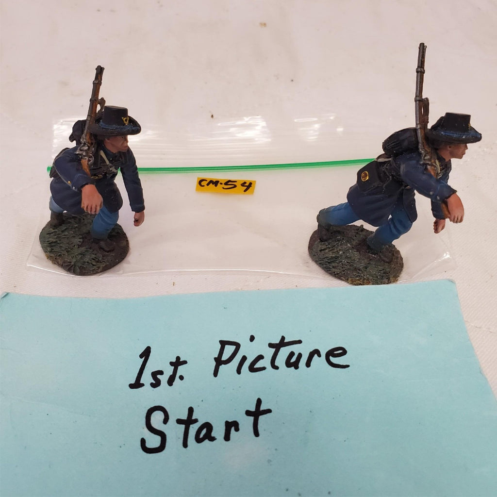 W. Britains Civil War 31289 Union Federal Iron Brigade Advancing CM-54