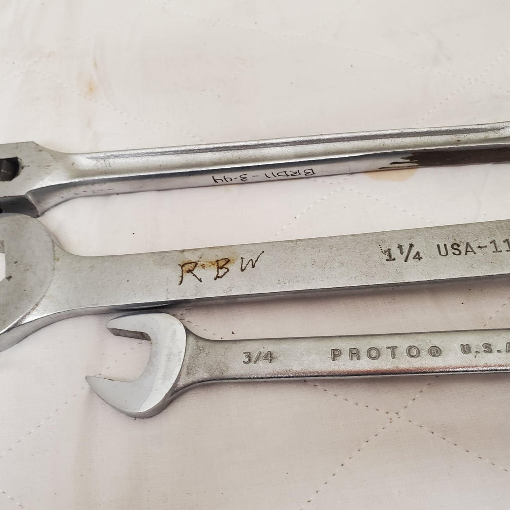 Lot of 3 Assorted Combination Wrench & Drive Flex Head Breaker Bar LOT-606
