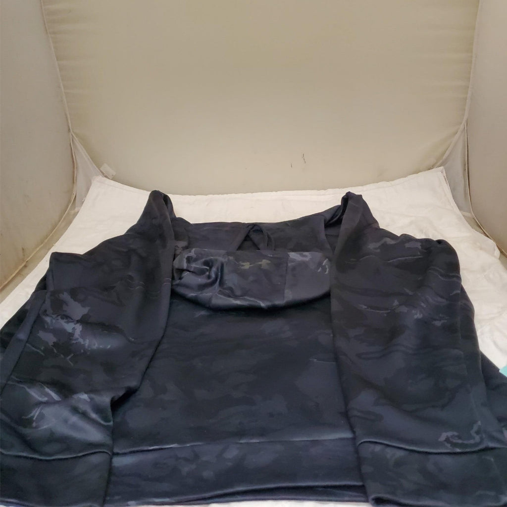 Under Armour ColdGear XXL Loose Fit Black Camo Pullover Hoodie