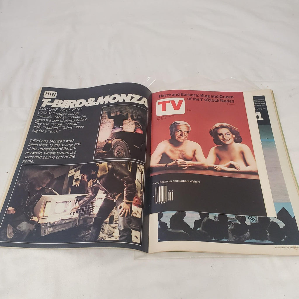 National Lampoon Magazine April 1977 Ripping the Lid Off T.V